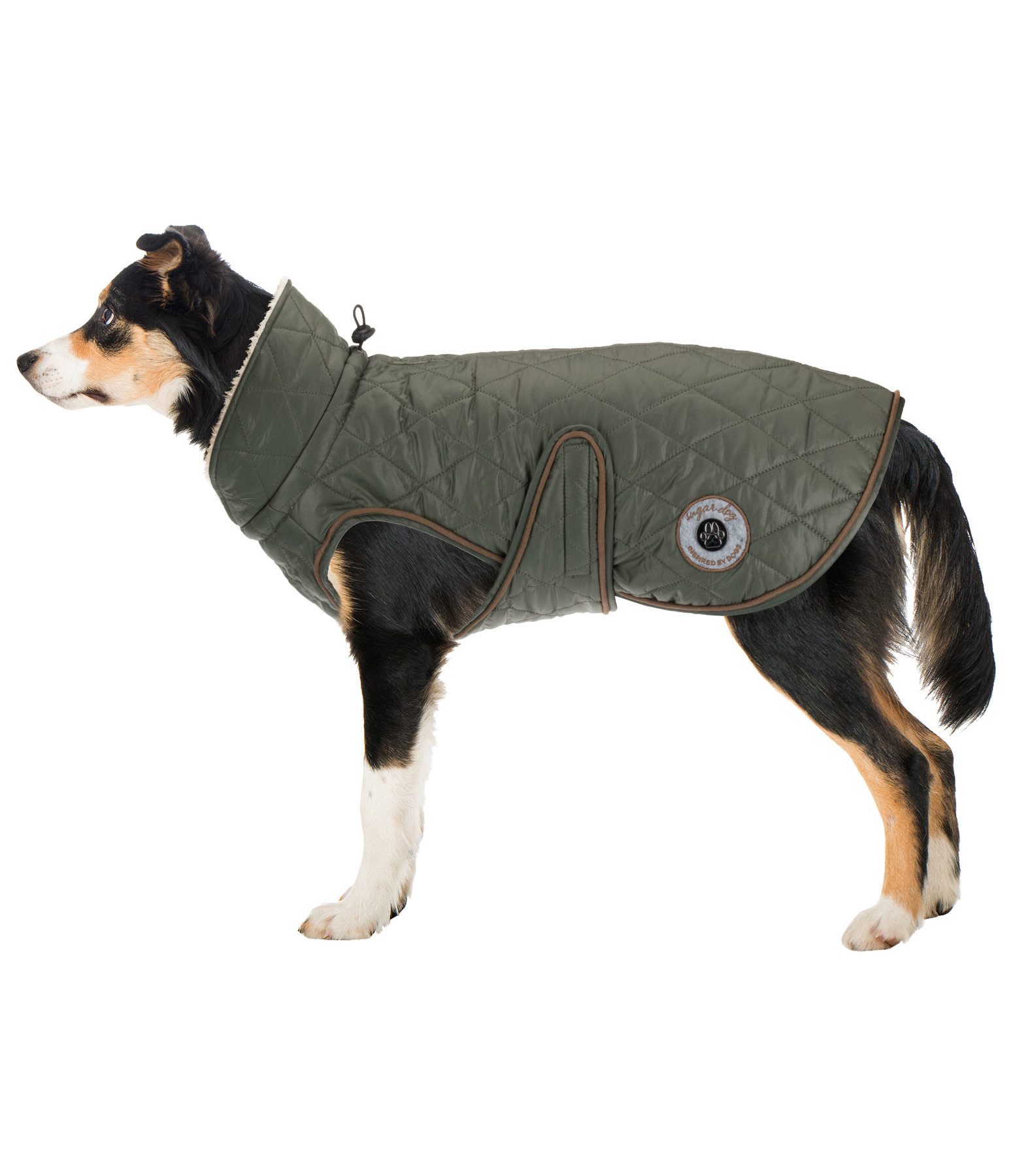 Cappotto per cani Archie con pelliccia, 160 g