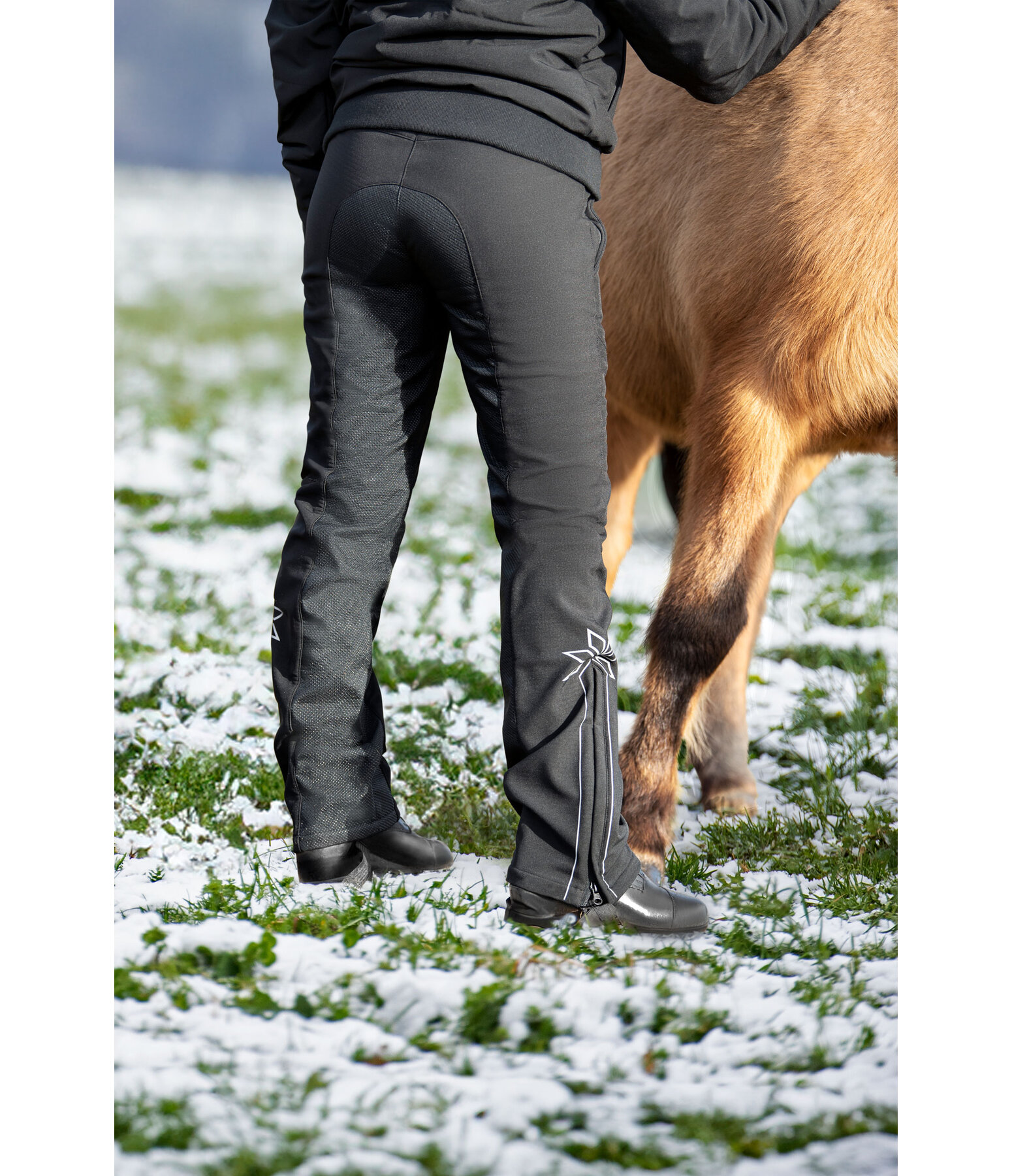 Copripantaloni da equitazione termici full grip Elgur