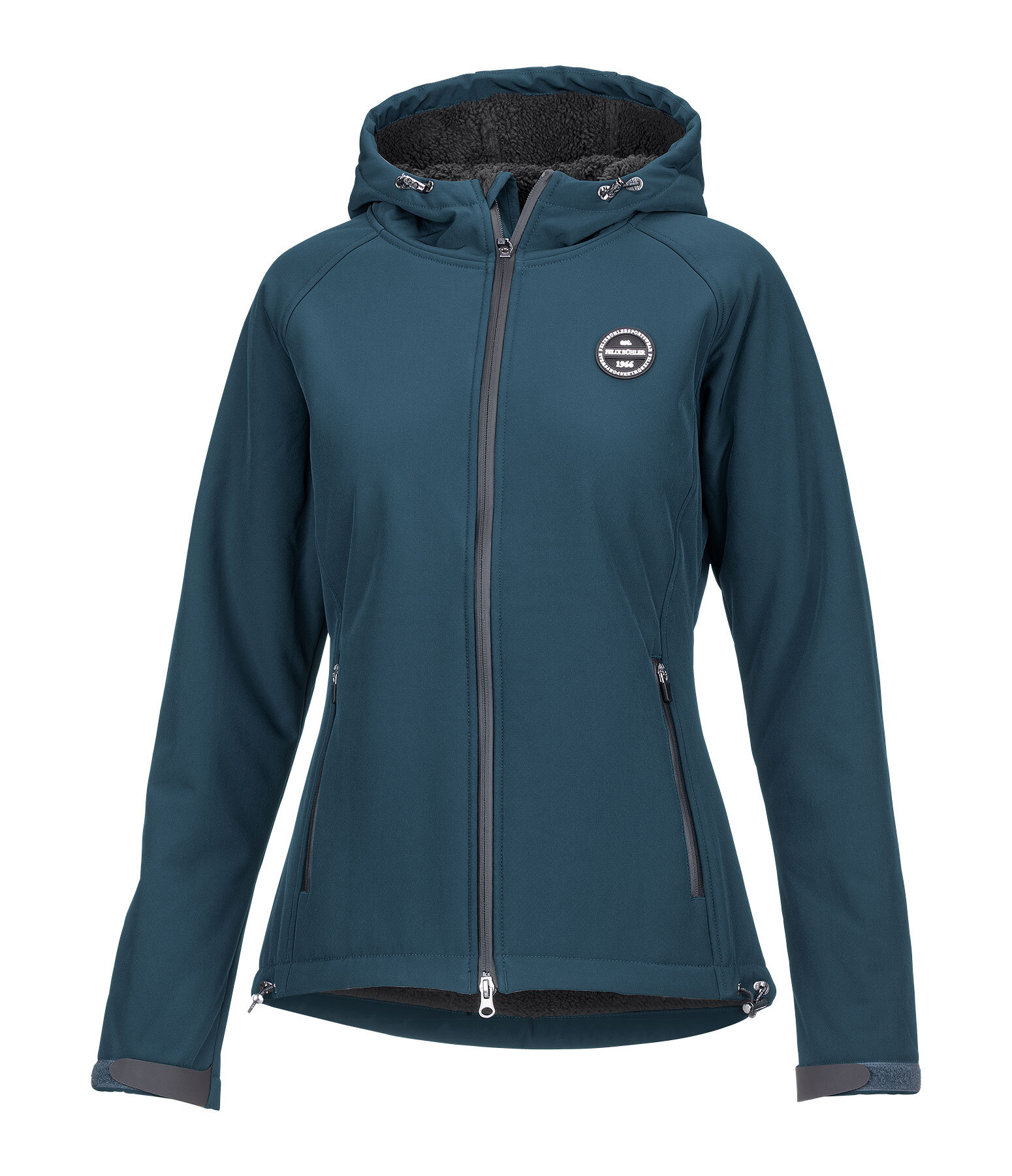 Giacca da equitazione softshell con cappuccio Lara