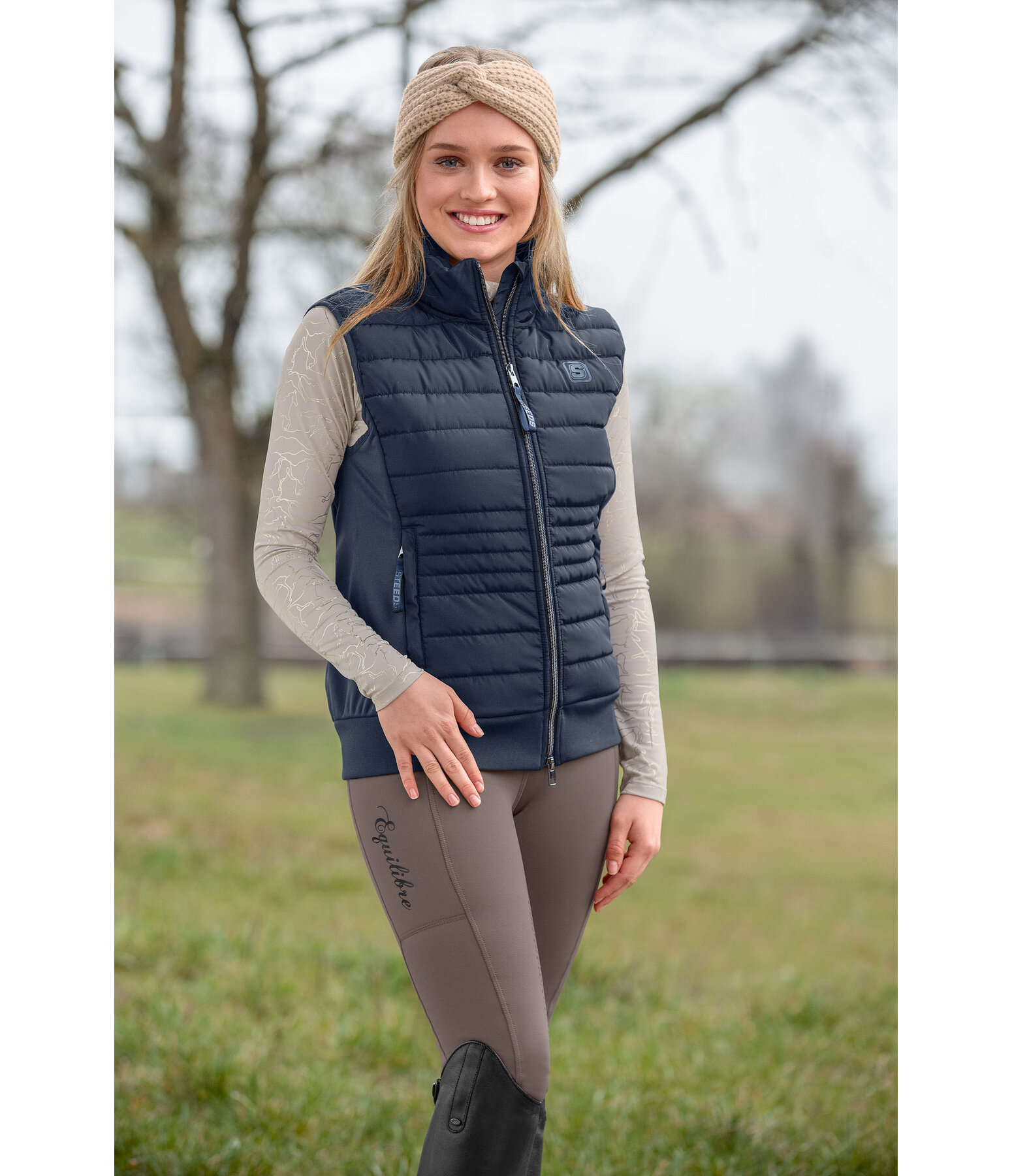 Gilet combinato Rika