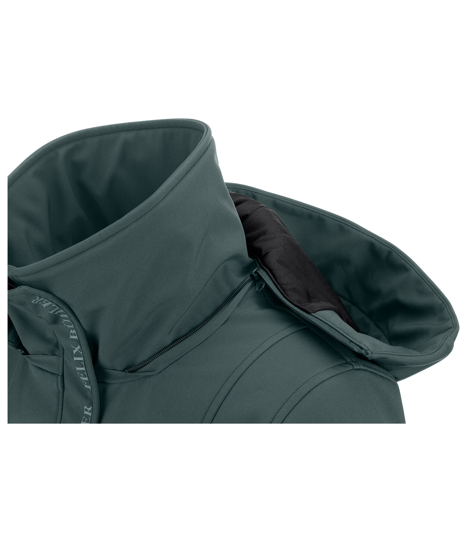 Cappotto da equitazione softshell con cappuccio Aurelie