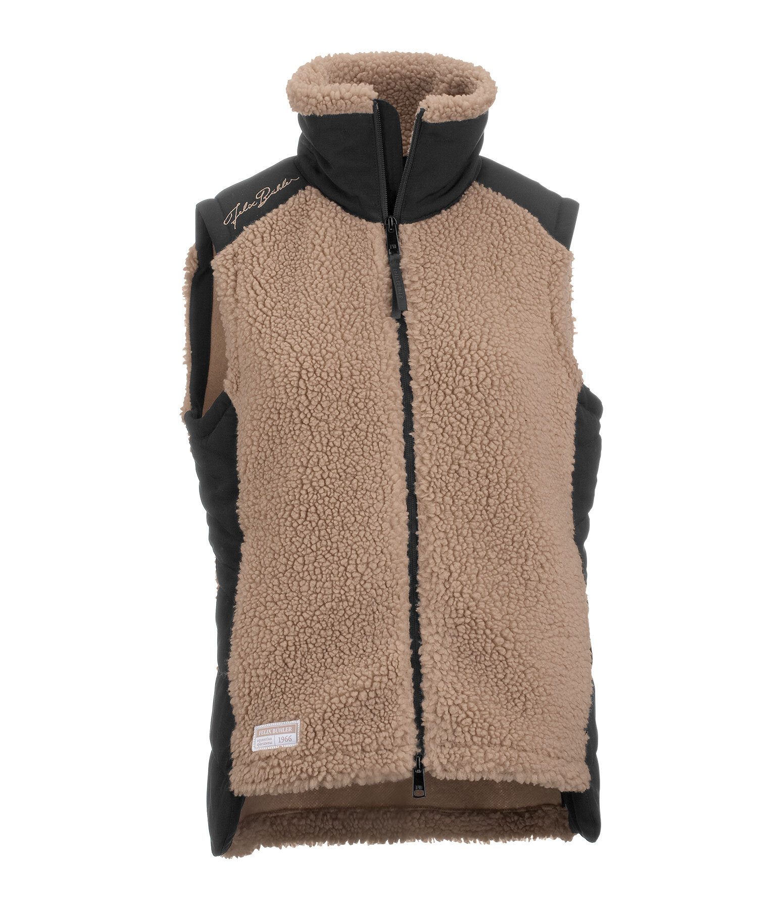 Gilet combinato con pelliccia sintetica Kimi