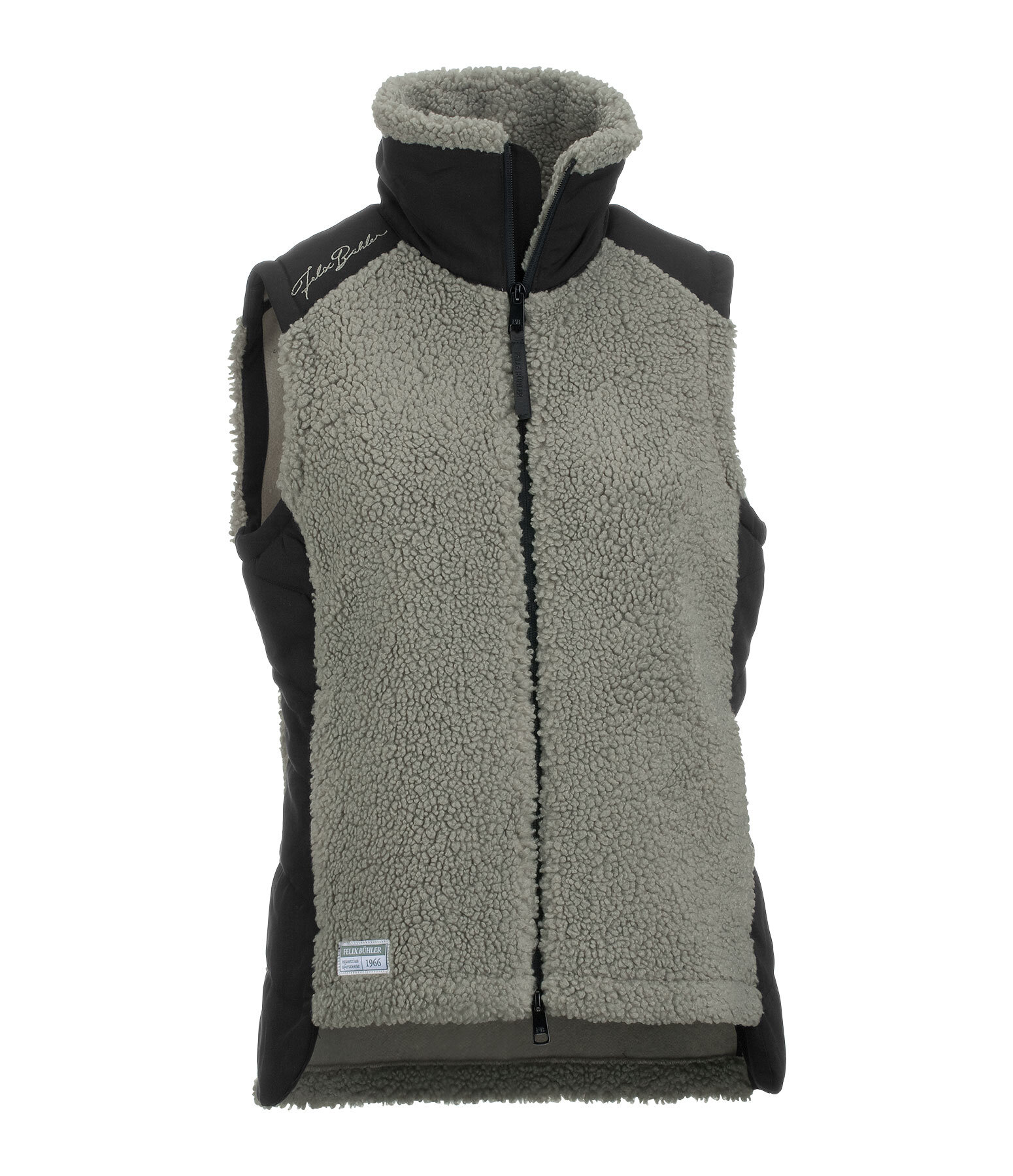 Gilet combinato con pelliccia sintetica Kimi