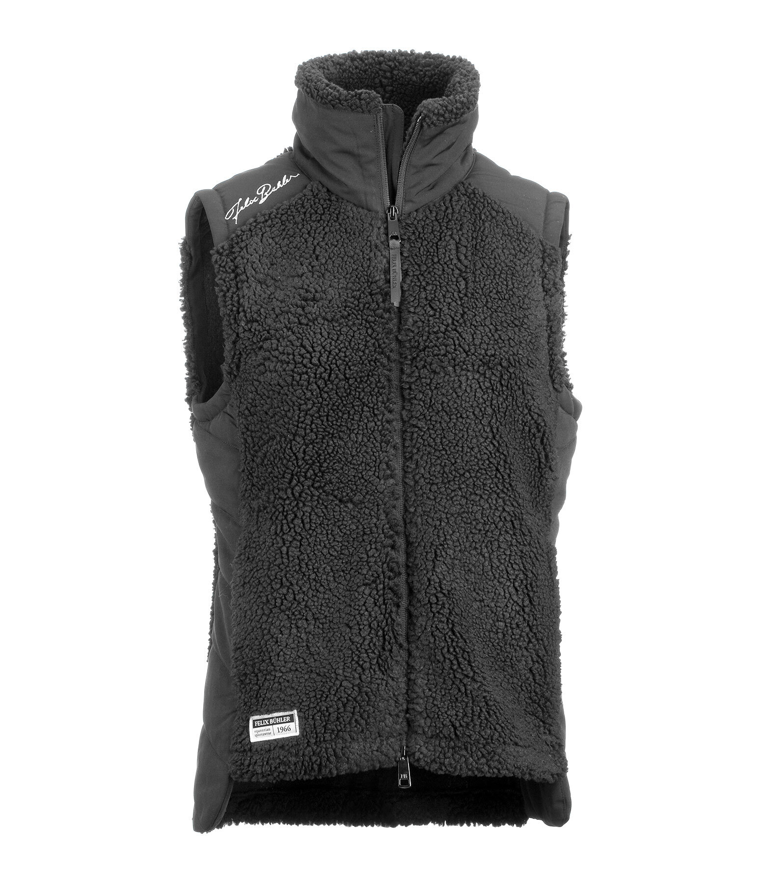 Gilet combinato con pelliccia sintetica Kimi