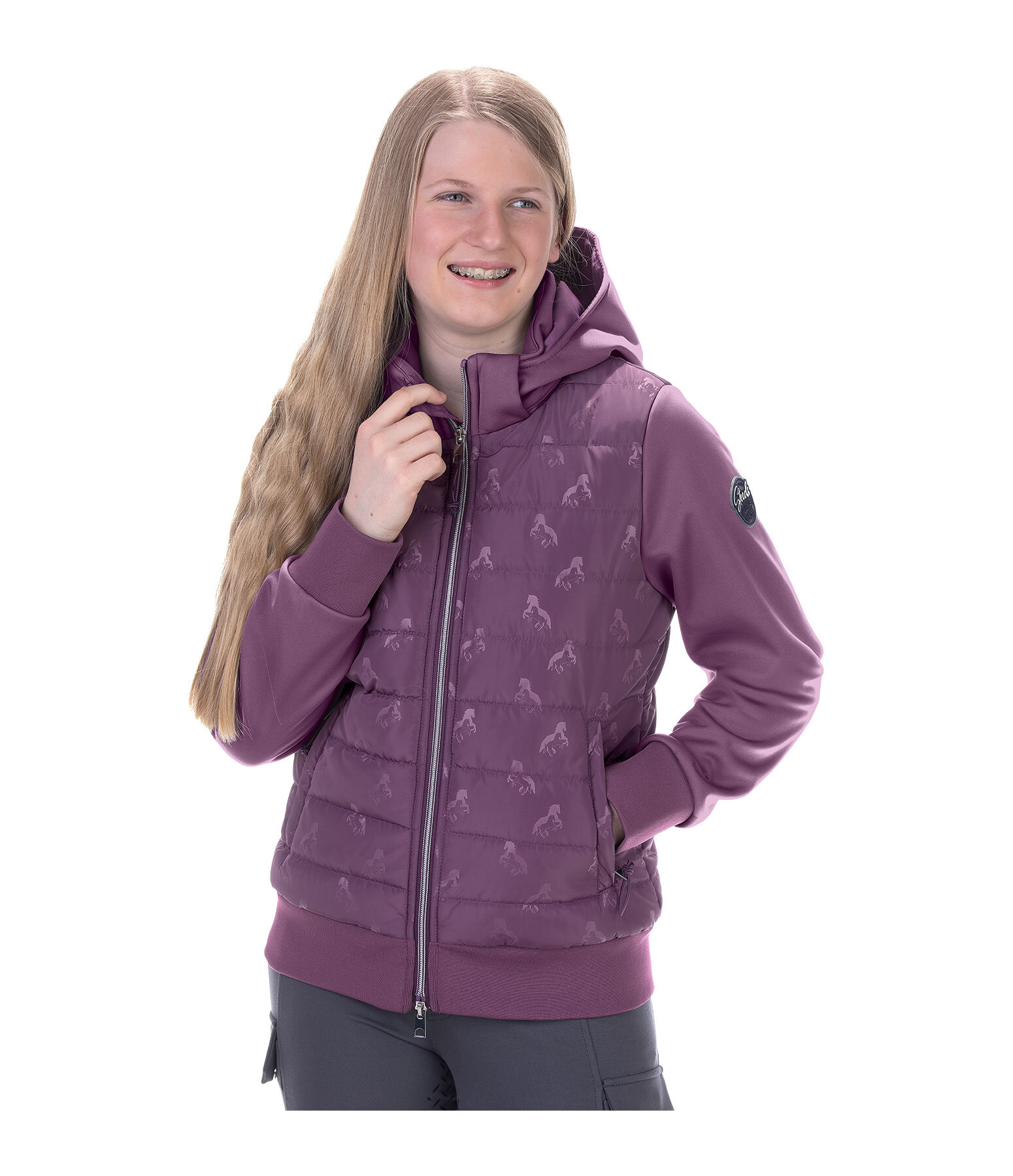 Giacca combinata softshell per bambini Saskia