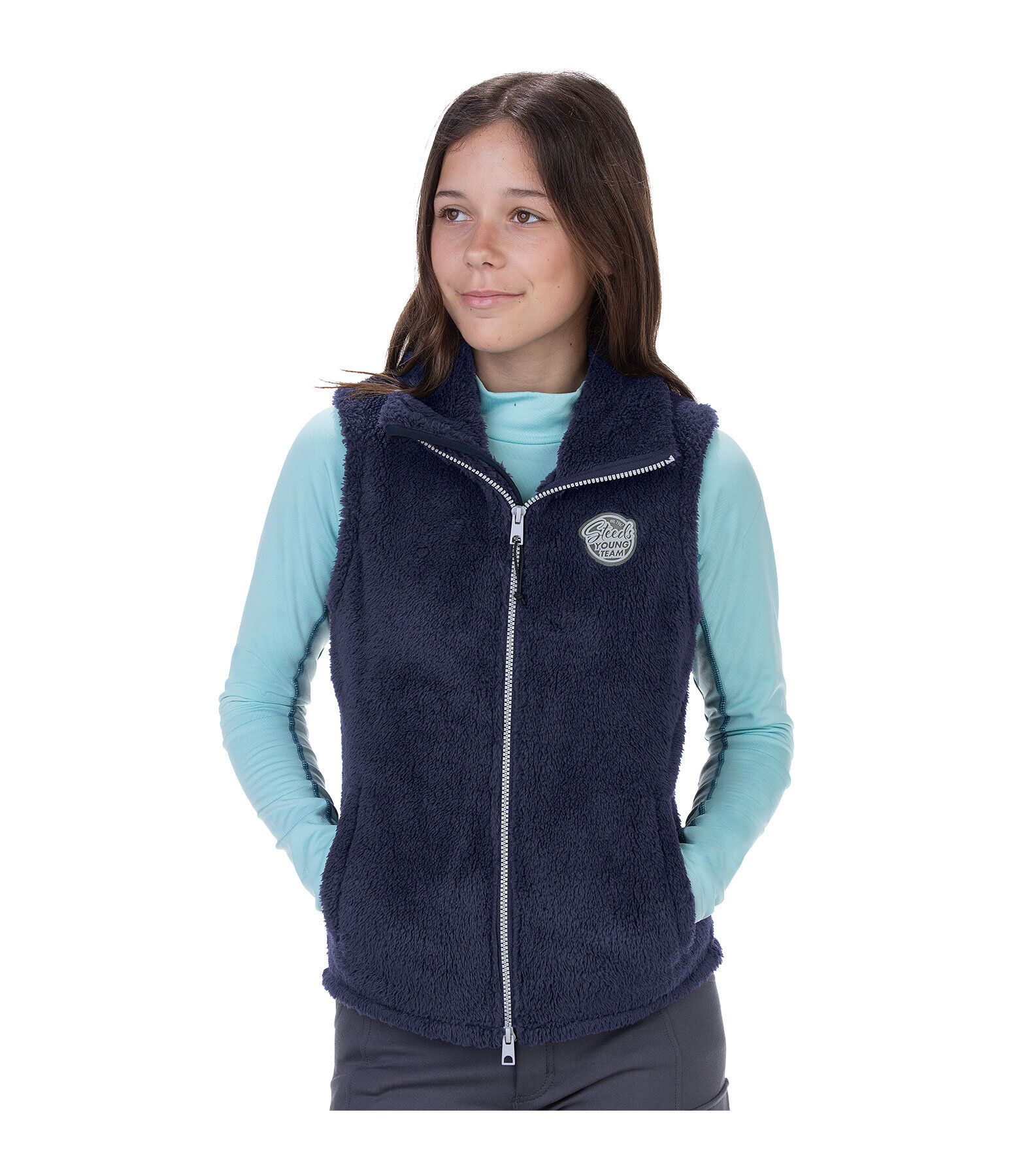 Gilet in pelliccia sintetica per bambini Ylvie