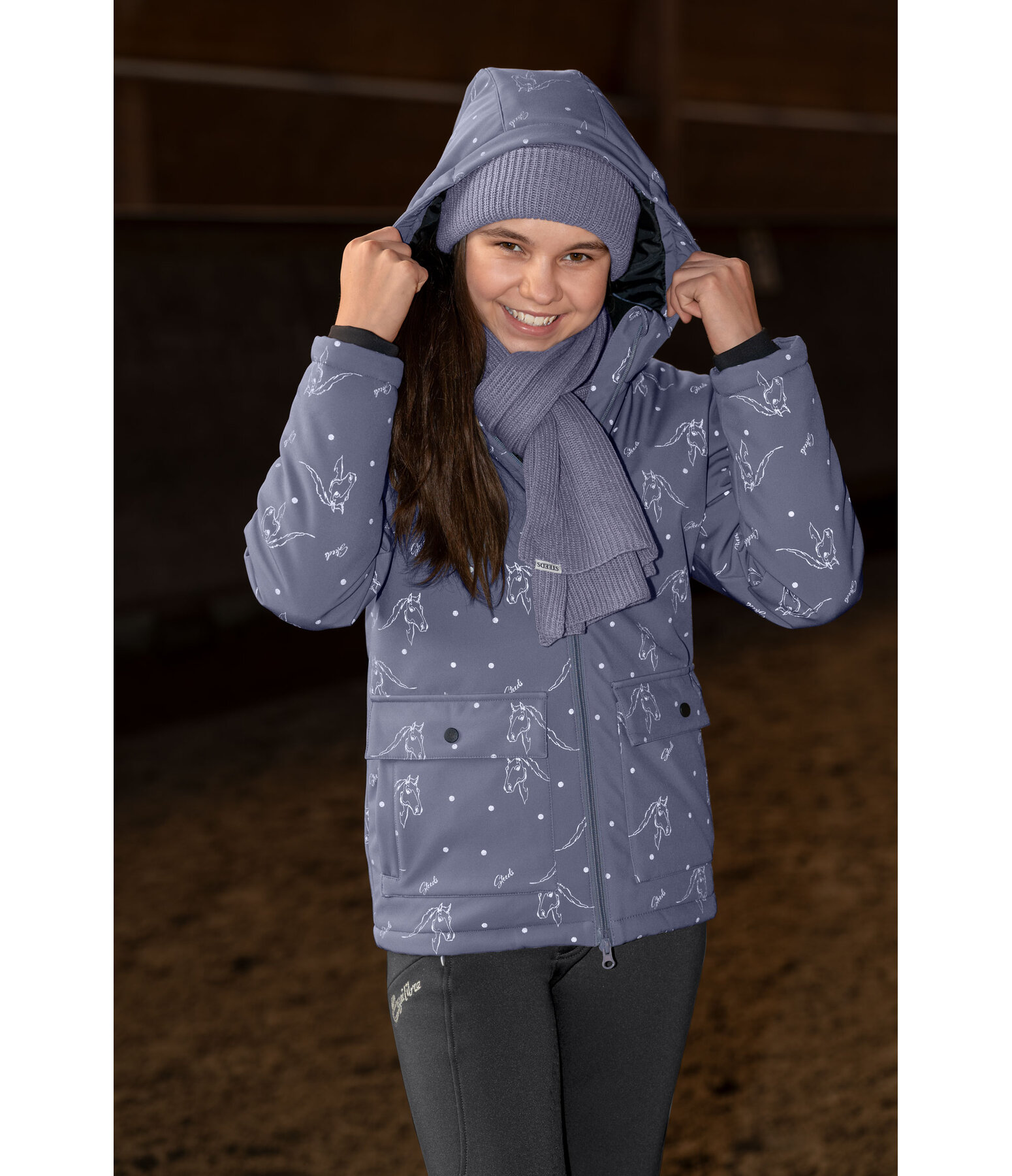 Giacca invernale softshell per bambini Janice