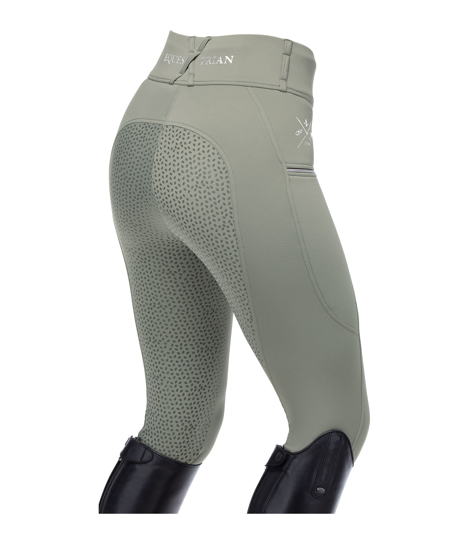 Leggings da equitazione termici full grip Kassandra