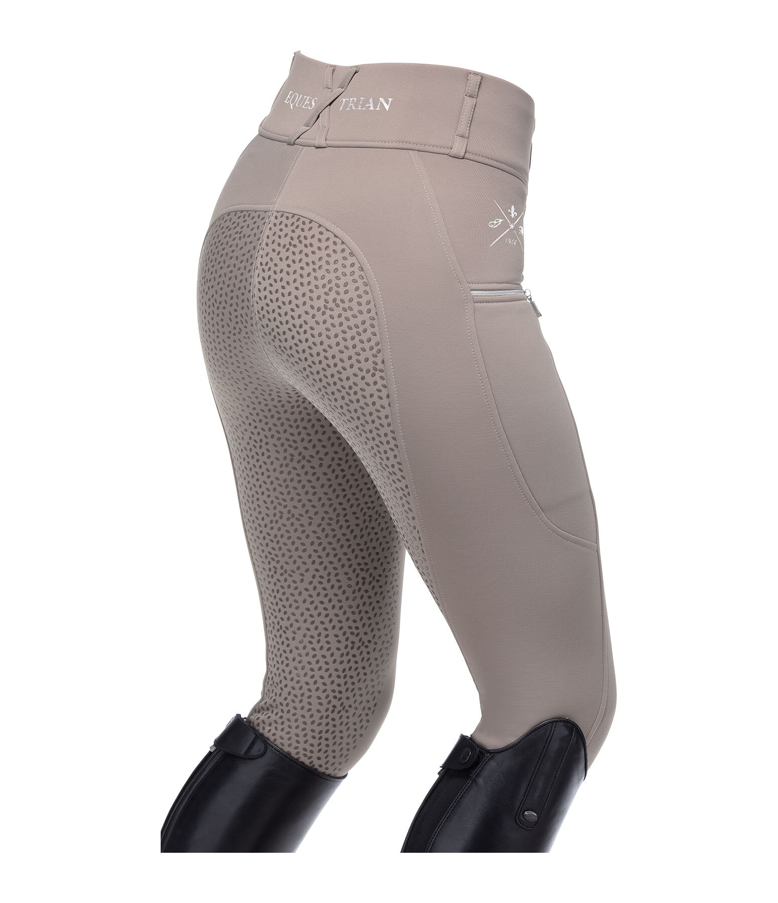 Leggings da equitazione termici full grip Kassandra