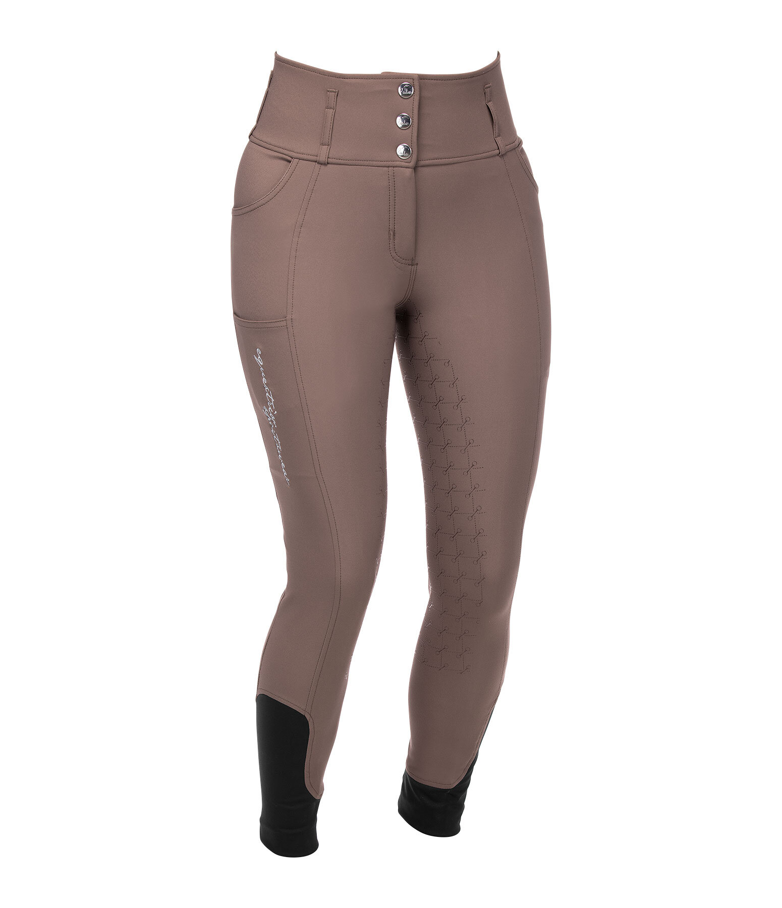 Pantaloni da equitazione full grip a vita alta comfort Tabea