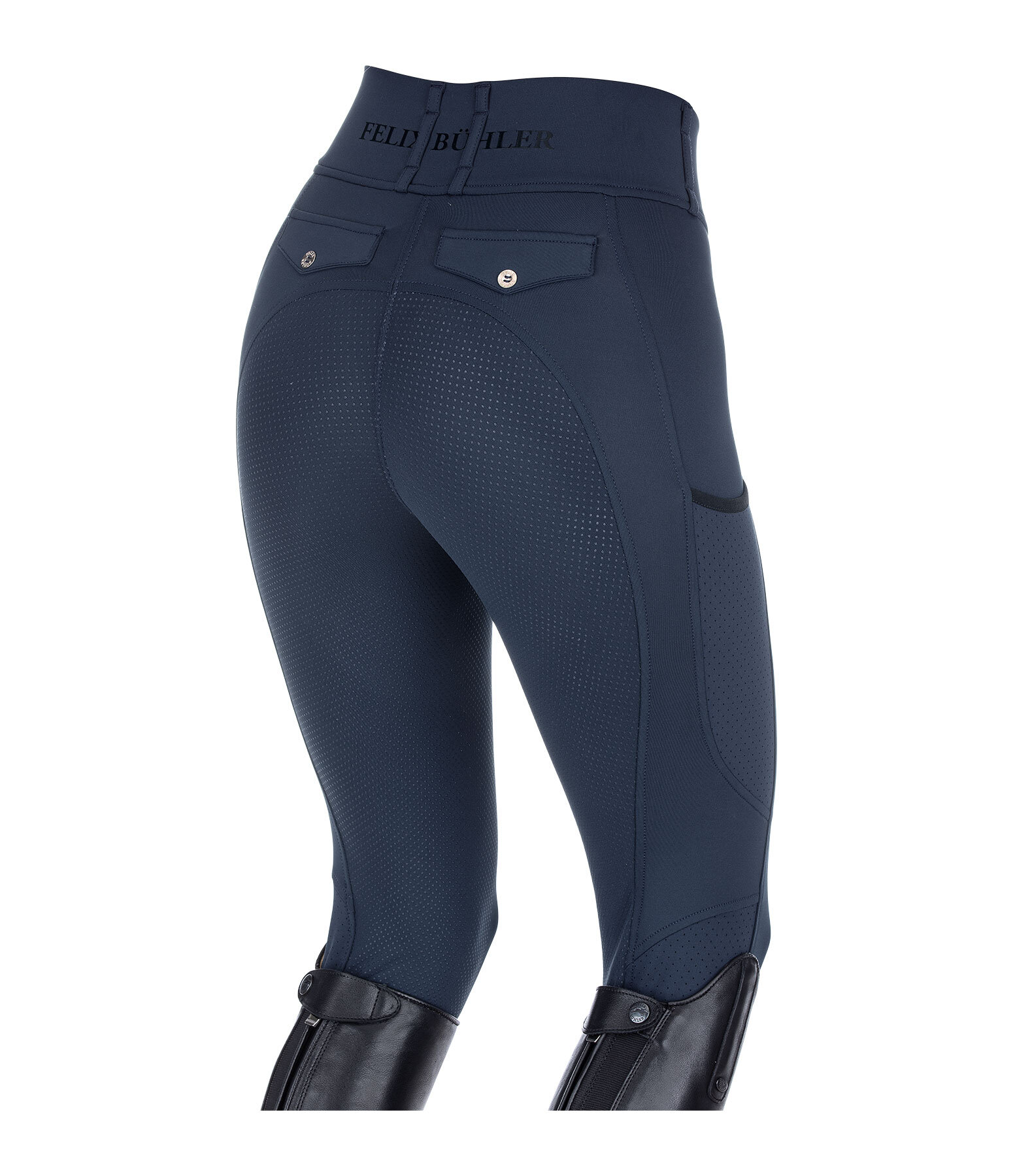 Leggings da equitazione estivi full grip Marina-Mesh