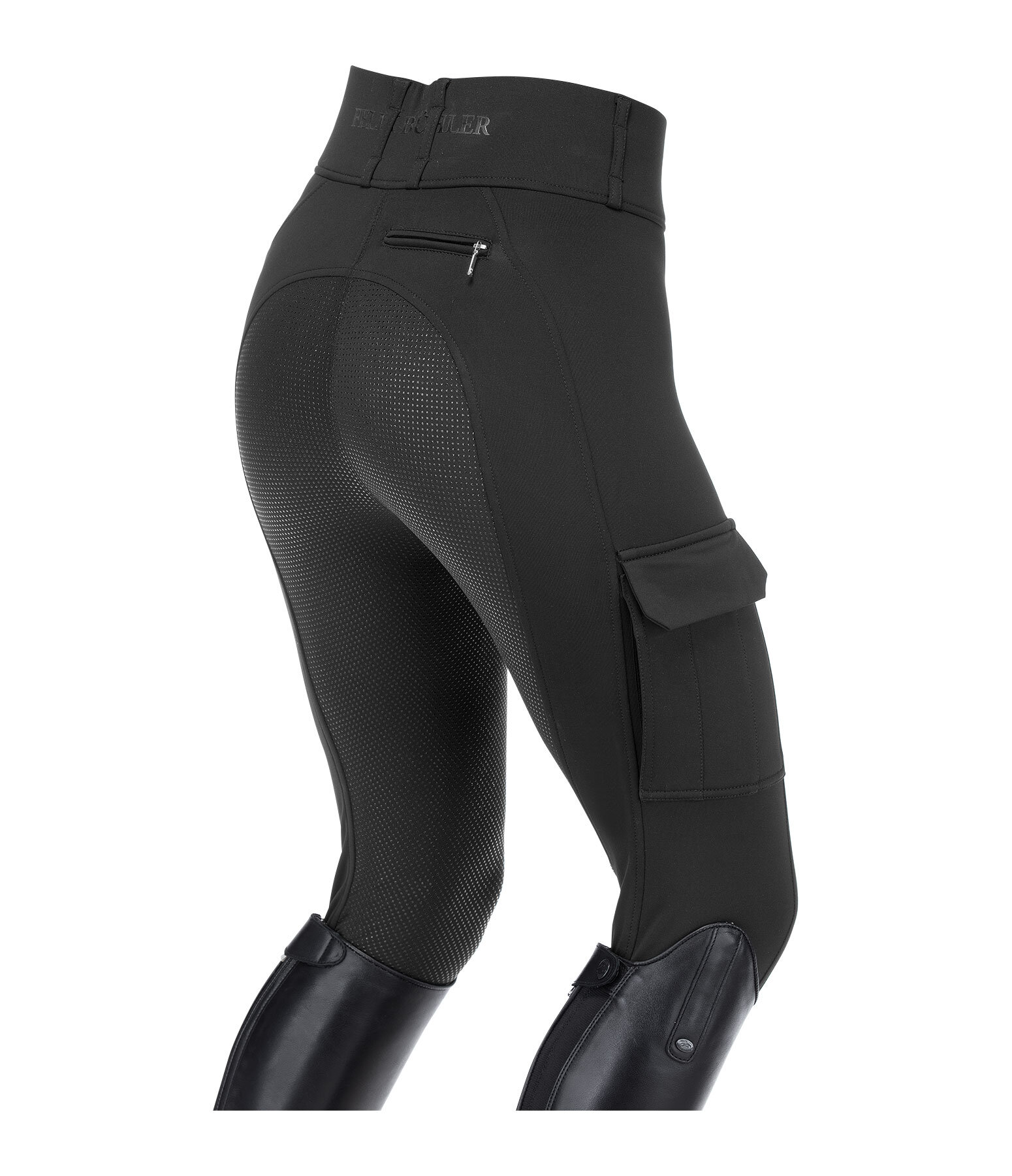 Leggings da equitazione termici full grip Amber