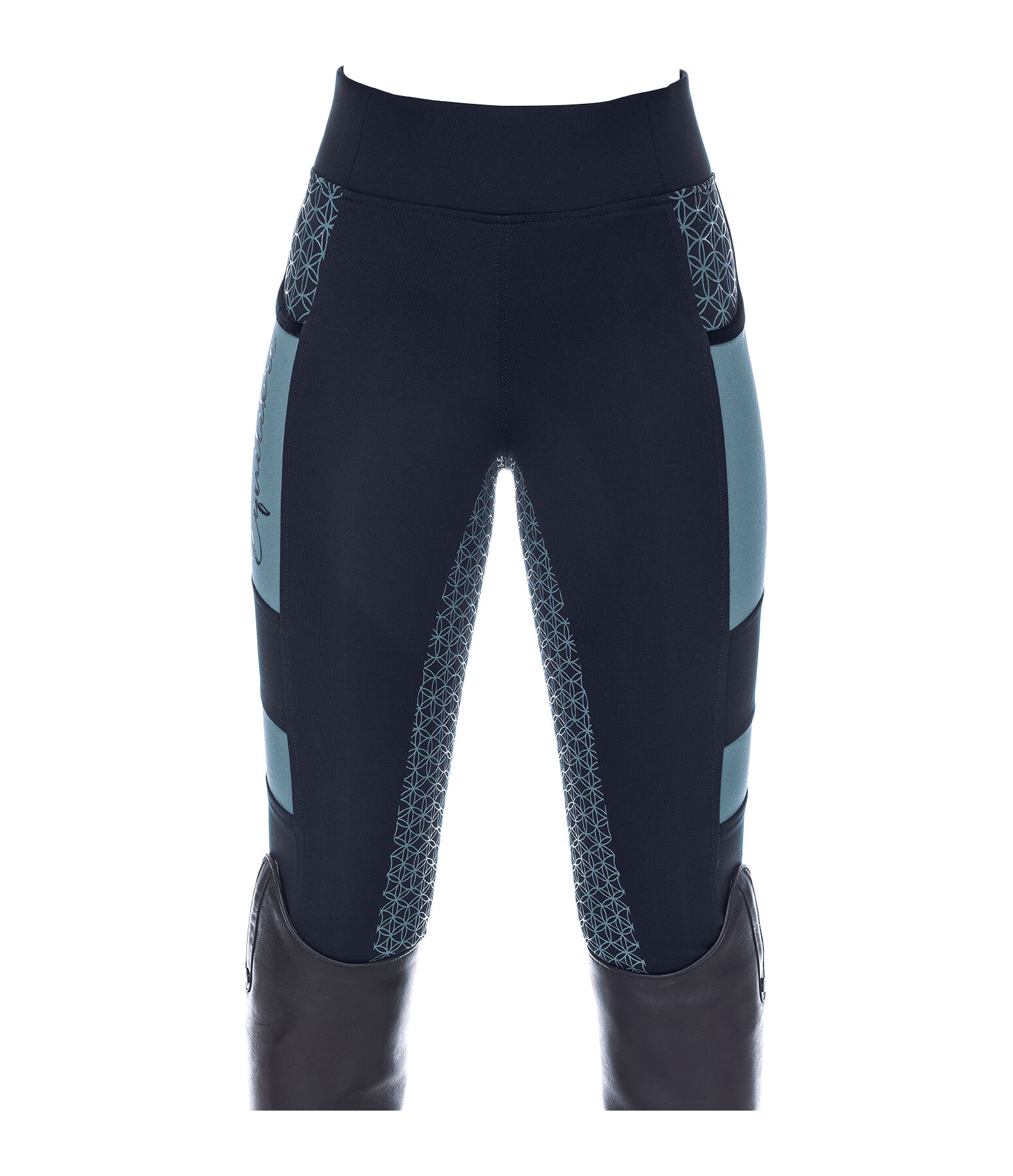 Leggings da equitazione termici full grip ber bambini ira