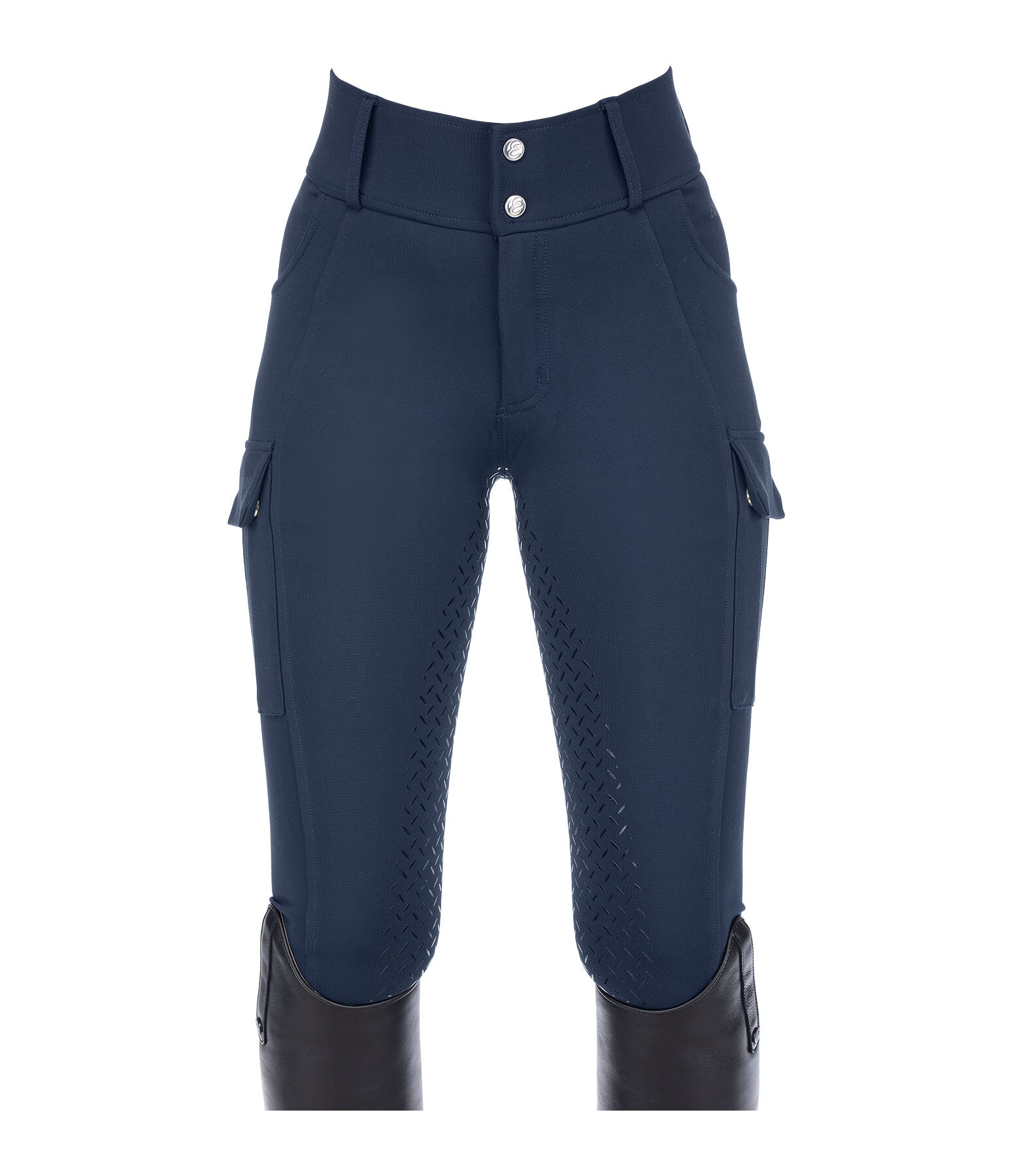 Pantaloni da equitazione cargo full grip per bambini Carla