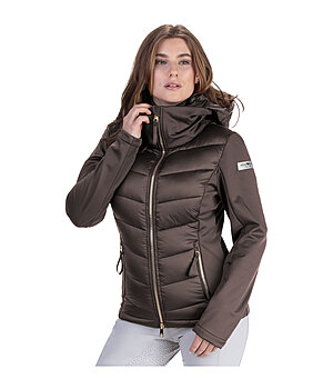 Felix Bhler Giacca da equitazione combinata softshell con cappuccio Claire - 653582-M-ZB