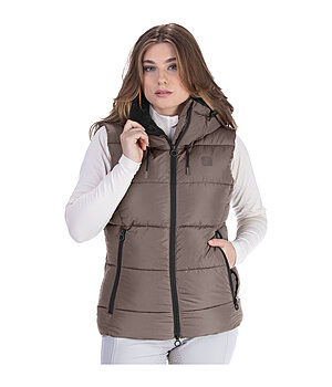 STEEDS Gilet da equitazione trapuntato con cappuccio Mira III - 653686-M-HN