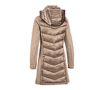 Cappotto da equitazione combinato softshell con cappuccio Charlotte