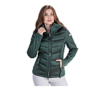 Giacca da equitazione combinata softshell con cappuccio Claire