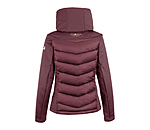 Giacca da equitazione combinata softshell con cappuccio Claire