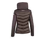 Giacca da equitazione combinata softshell con cappuccio Claire