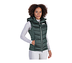 Gilet da equitazione combinato softshell con cappuccio Katlyn