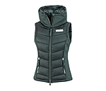 Gilet da equitazione combinato softshell con cappuccio Katlyn