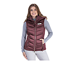 Gilet da equitazione combinato softshell con cappuccio Katlyn