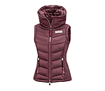 Gilet da equitazione combinato softshell con cappuccio Katlyn