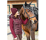 Gilet da equitazione combinato softshell con cappuccio Katlyn