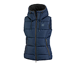 Gilet da equitazione trapuntato con cappuccio Mira III