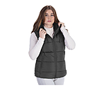 Gilet da equitazione trapuntato con cappuccio Mira III