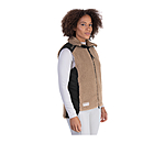 Gilet combinato con pelliccia sintetica Kimi