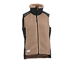 Gilet combinato con pelliccia sintetica Kimi