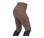 Leggings da equitazione termici full grip Amber