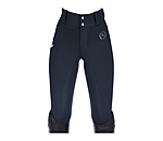 Pantaloni da equitazione hybrid full grip per bambini Jola