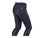 Pantaloni da equitazione hybrid termici full grip per bambini Caitlyn II