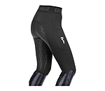 Leggings da equitazione hybrid termici full grip per bambini Malea