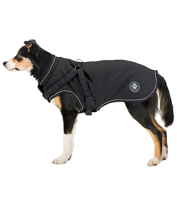 Cappotto in softshell per cani Cruz con pettorina integrata, 160 g