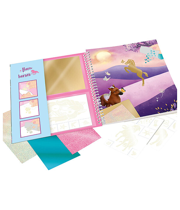 Miss Melody Libro da colorare Stick & Shine