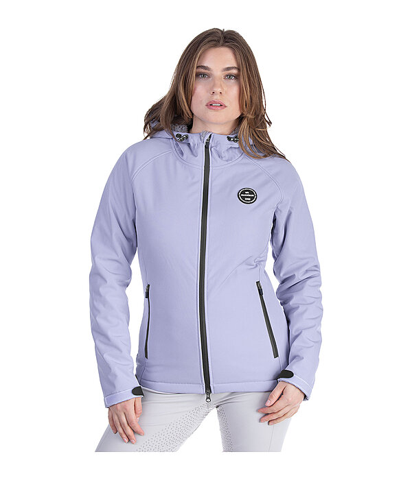 Giacca da equitazione softshell con cappuccio Lara