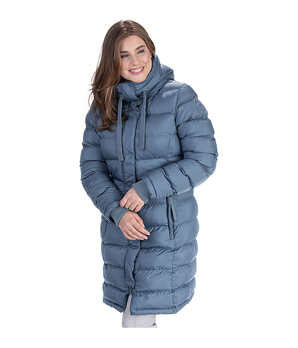 Cappotto da equitazione trapuntato con cappuccio Minou