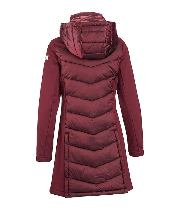 Cappotto da equitazione combinato softshell con cappuccio Charlotte