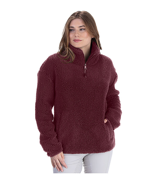 Pullover in pelliccia sintetica Tara