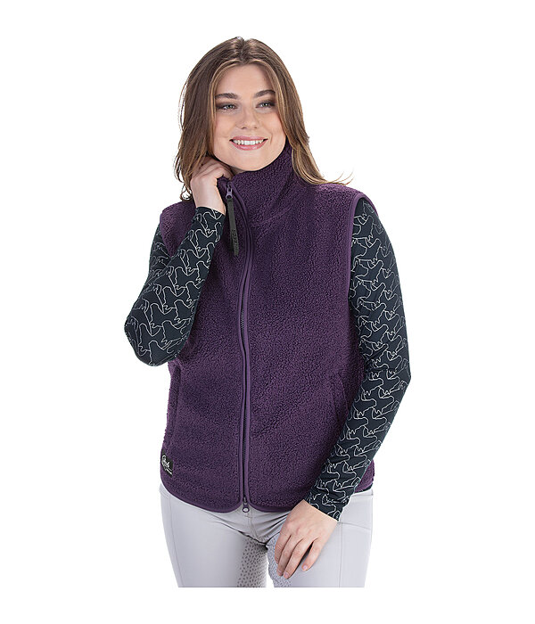 Gilet in pelliccia sintetica Nelly