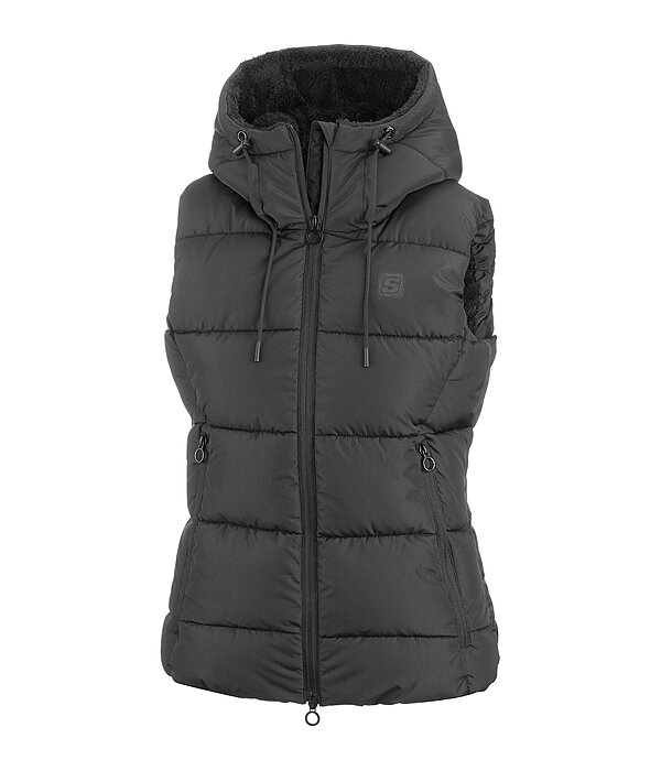 Gilet da equitazione trapuntato con cappuccio Mira III