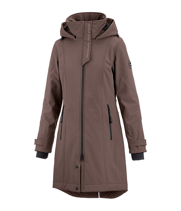 Cappotto da equitazione softshell con cappuccio Aurelie