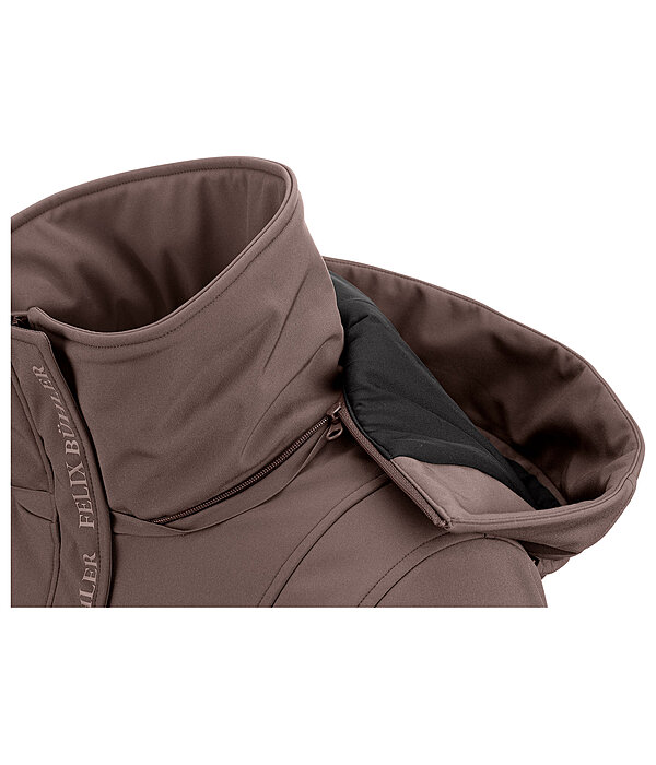 Cappotto da equitazione softshell con cappuccio Aurelie