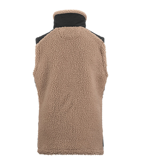 Gilet combinato con pelliccia sintetica Kimi