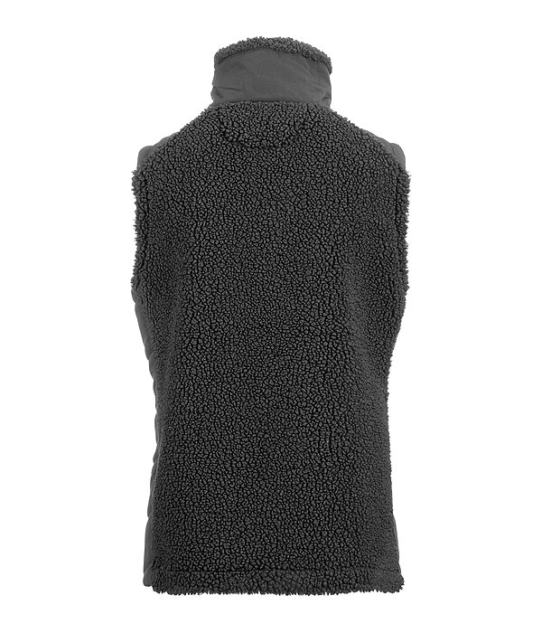 Gilet combinato con pelliccia sintetica Kimi