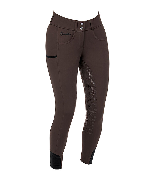 Pantaloni da equitazione full grip a vita alta comfort Juliane